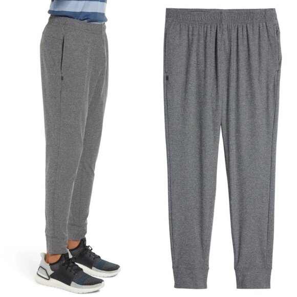 NEW Rhone Reign Around Joggers Size Medium Charcoal Heathery Grey Loungewear M - Picture 2 of 16